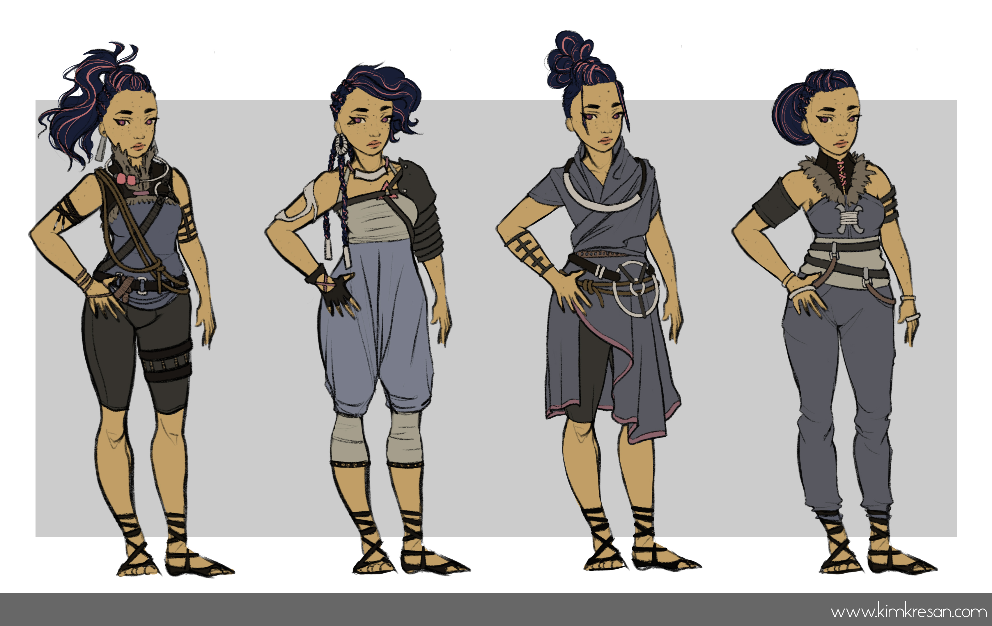 Wind character concepts